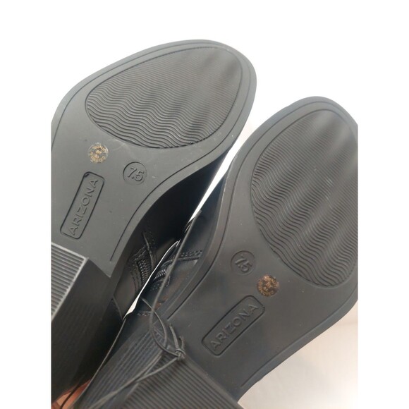 Arizona Jean Co Women's Size 7.5 Castle Stacked Heel Booties 7.5M Black - Picture 8 of 12